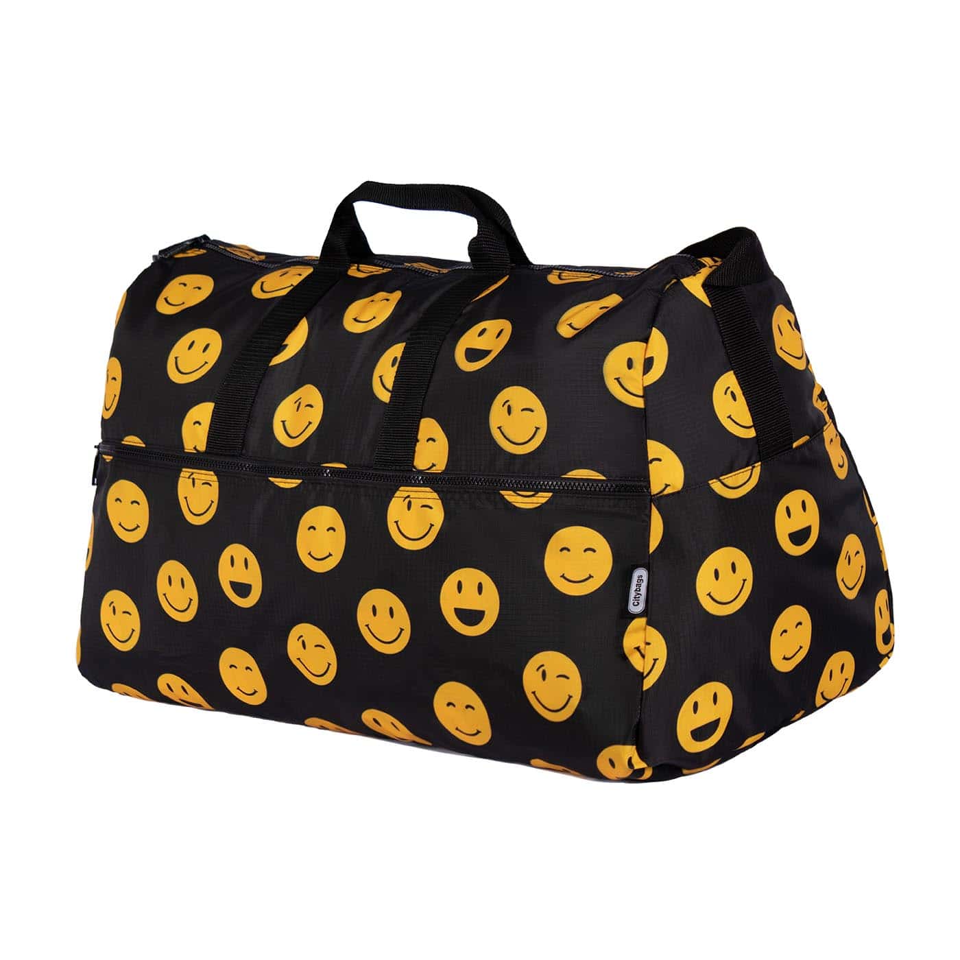 Maleta XL ULTRA Plegable Estampado Happy Citybags Multicolor