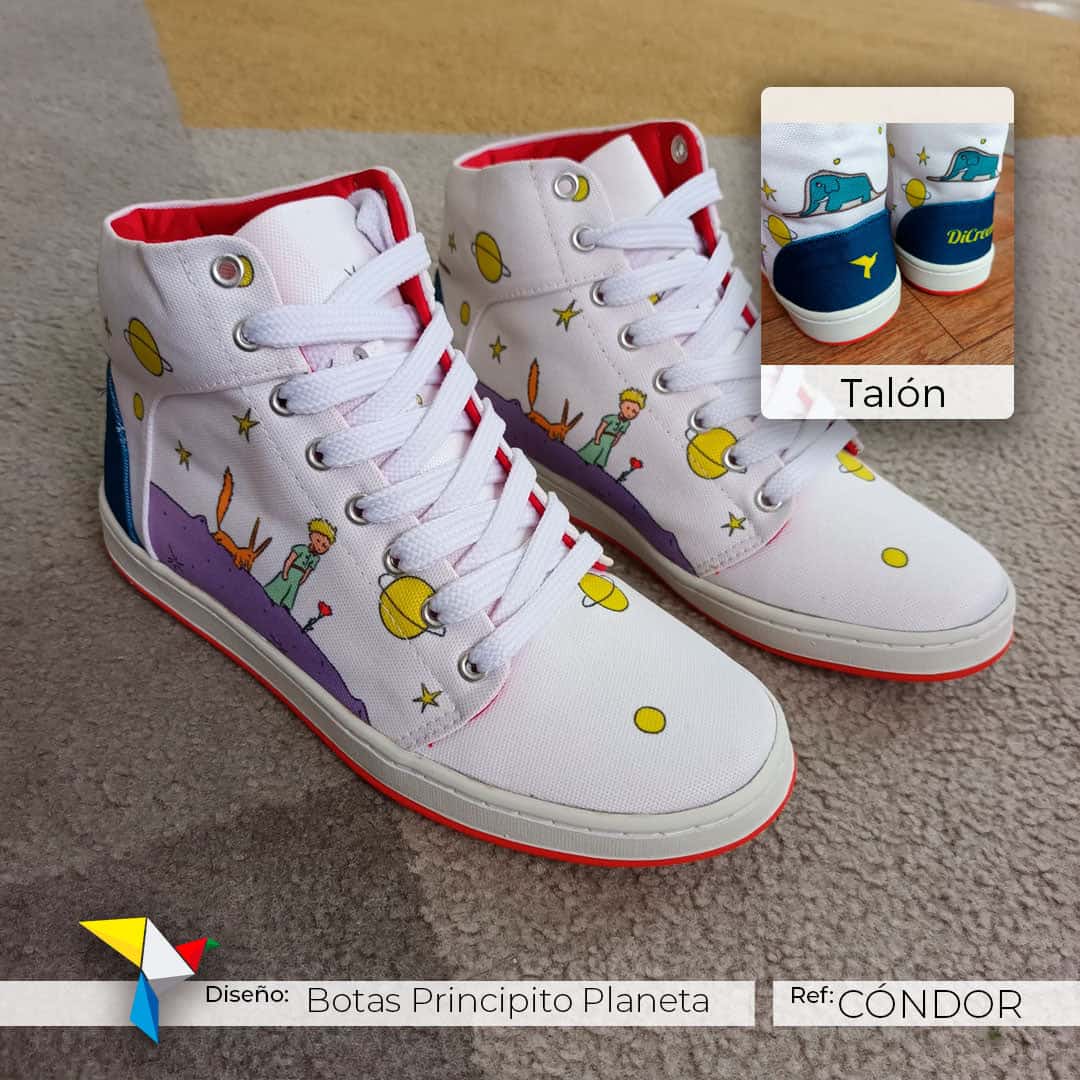 Principito y el planeta – Botas CÓNDOR