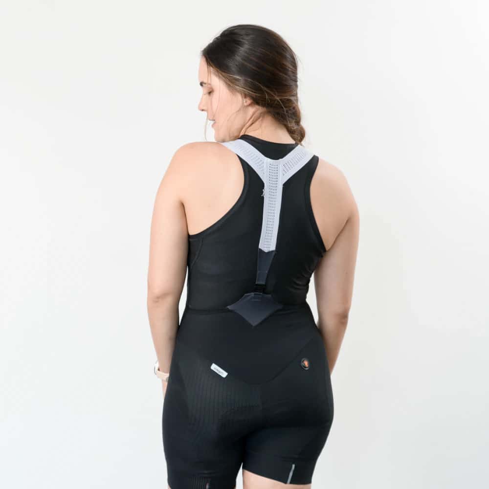 CAMISA INTERIOR CICLISMO MANGA SISA NERO PARA MUJER - miniatura 2