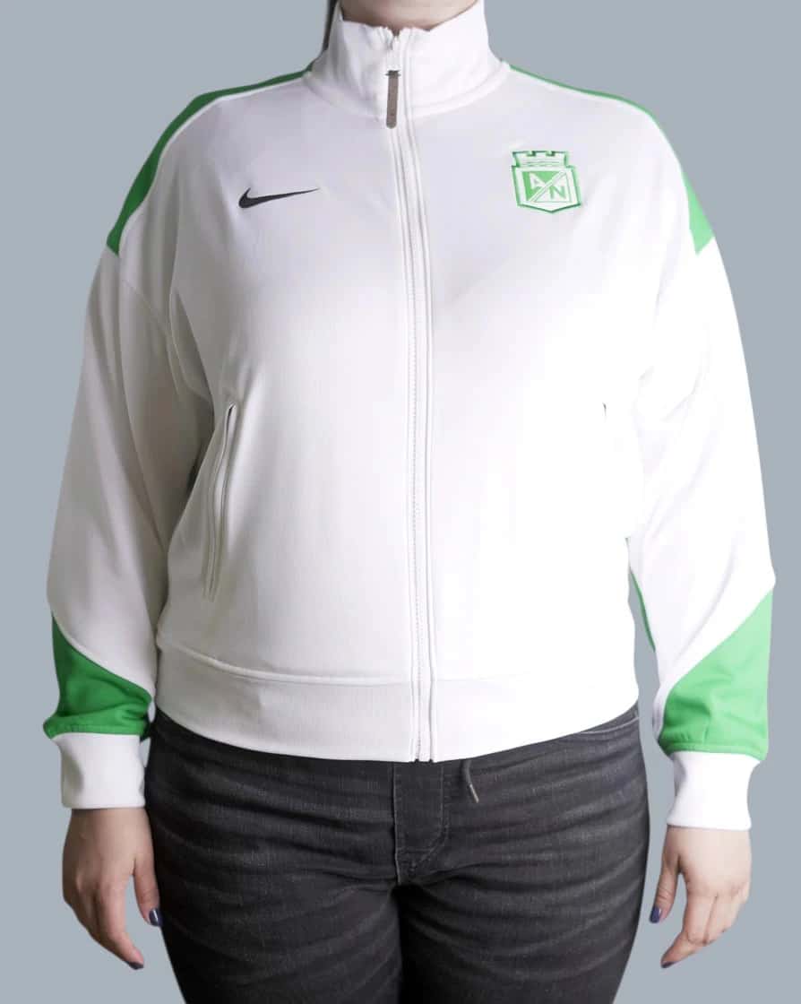 CHAQUETA BLANCA NIKE 2026 MUJER
