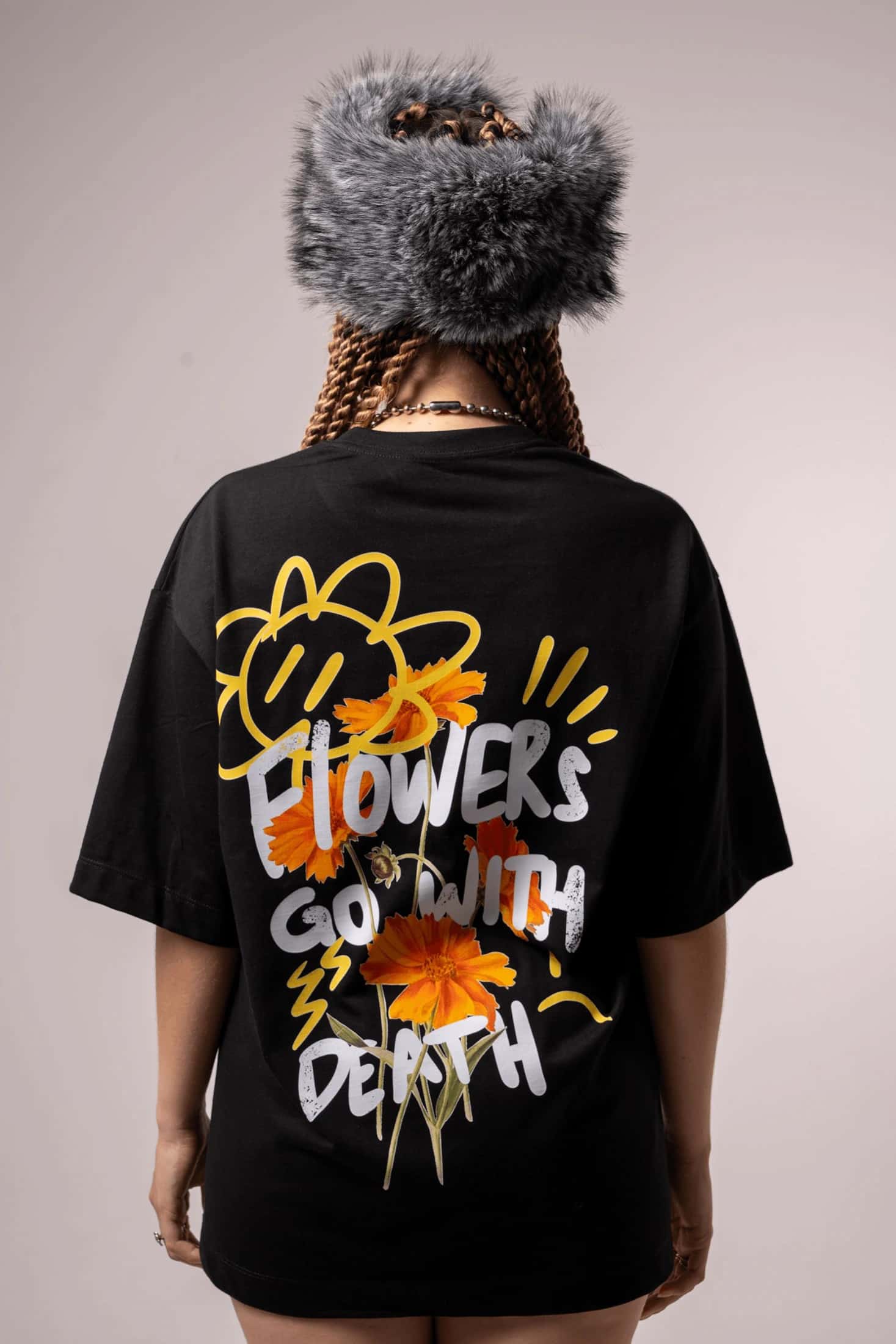 Camiseta Flowers go with death