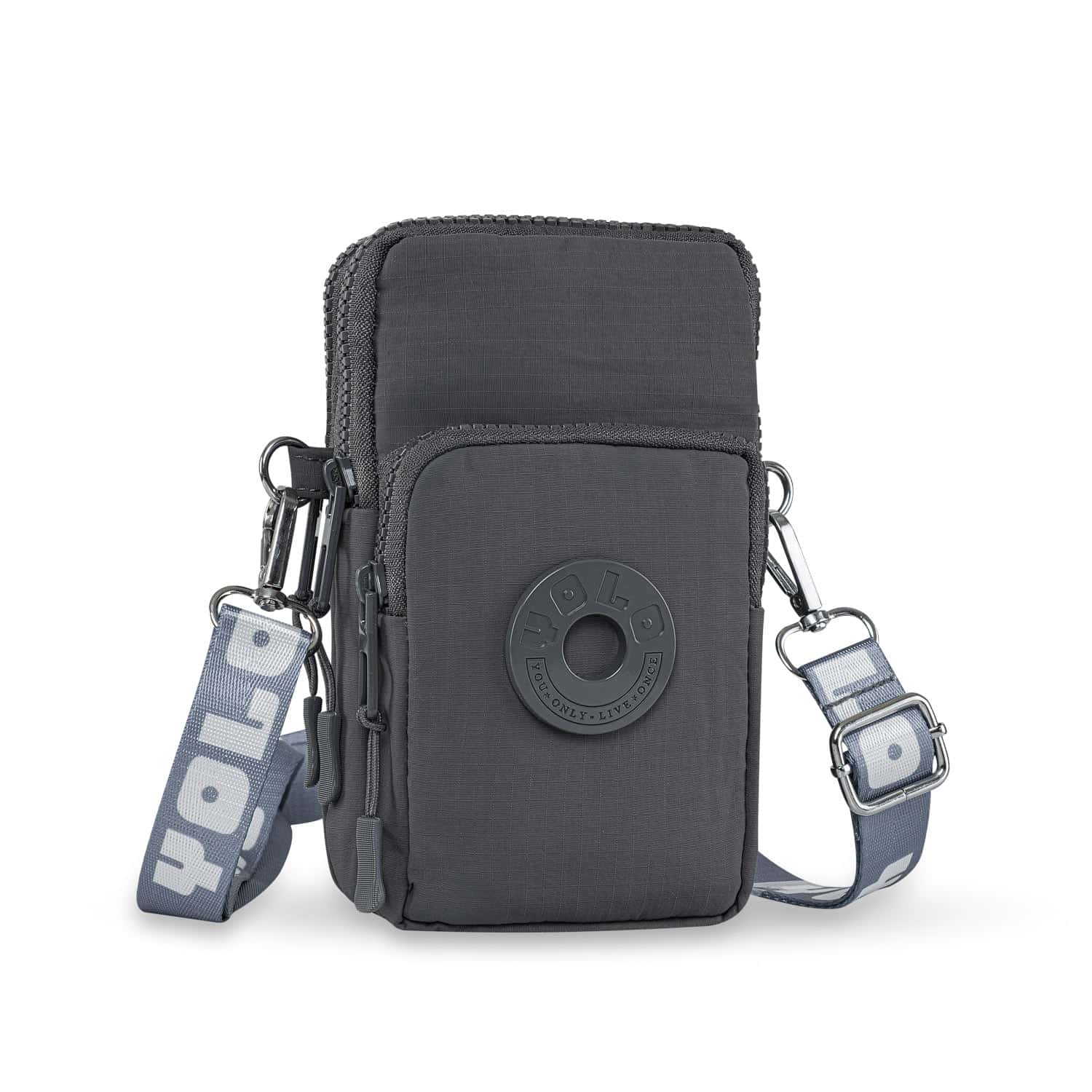 Porta Celular Dani Gris Croydon Para Mujer