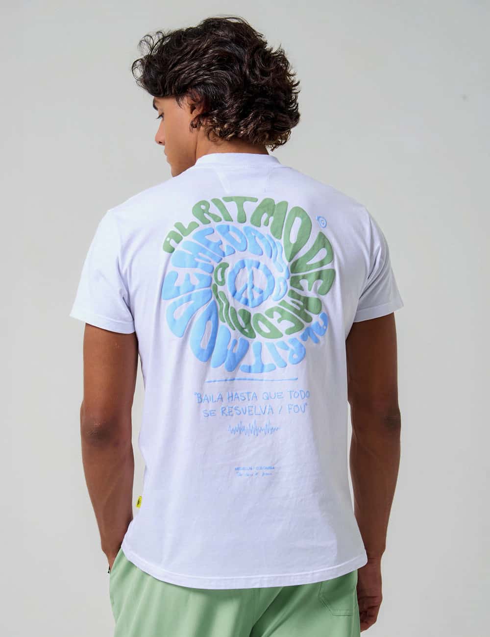 Camiseta Regular Fit Eco blanco Hombre