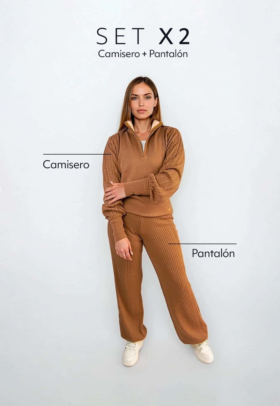Set Camisero Sienna / Pantalón Amará