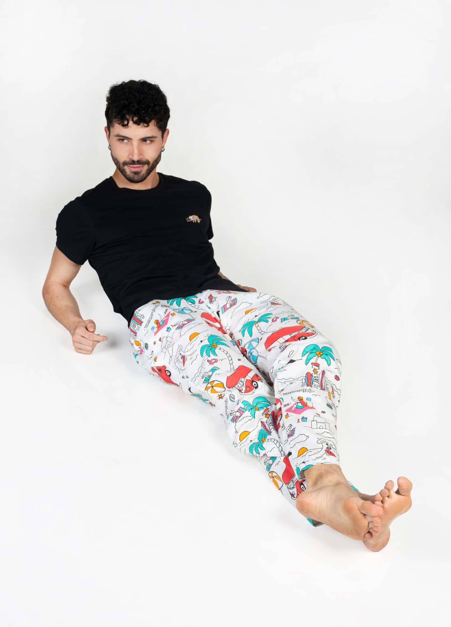 Pantalón Vacaciones En El Mar – Blanco