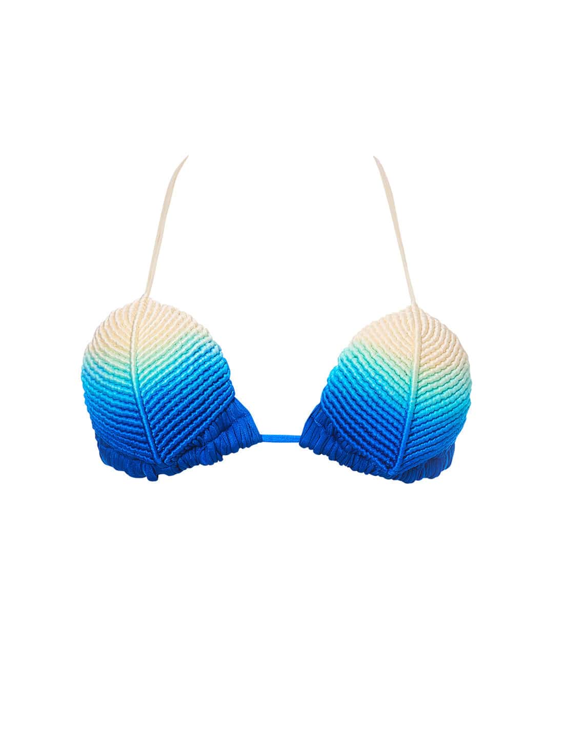Top Shells Ivory + Turquoise + King Blue