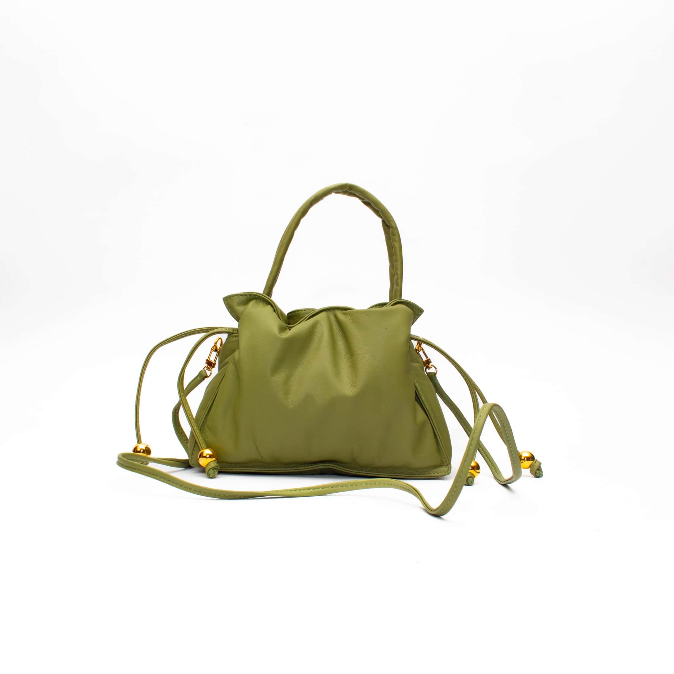 Puffy Marshmallow Backpack - MATCHA Green