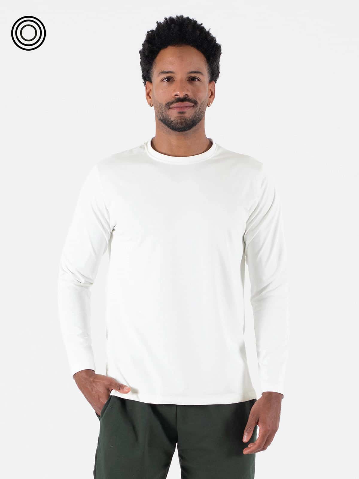 Buzo Basico Hombre ibiza ivory
