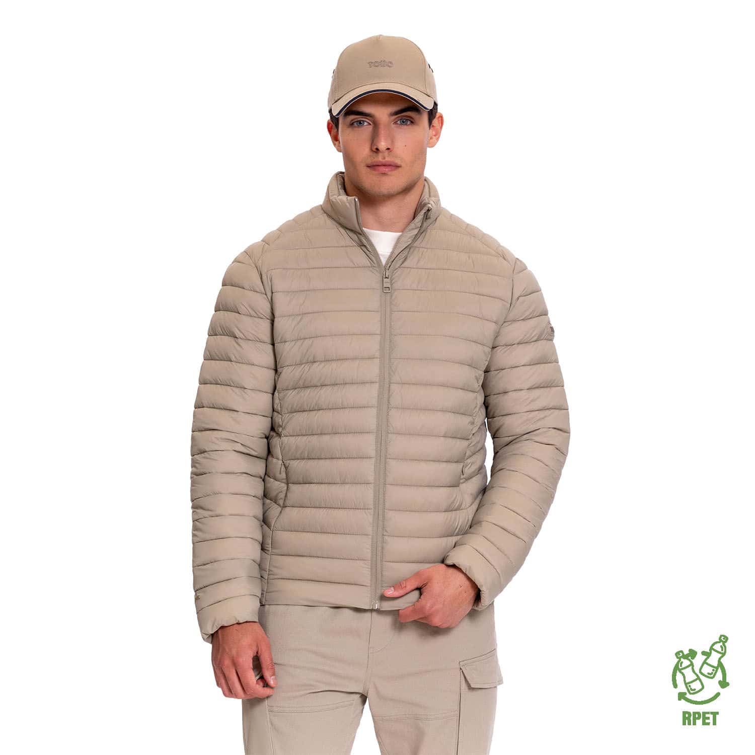 Chaqueta Acolchada para Hombre Termolight 2.0 Beige