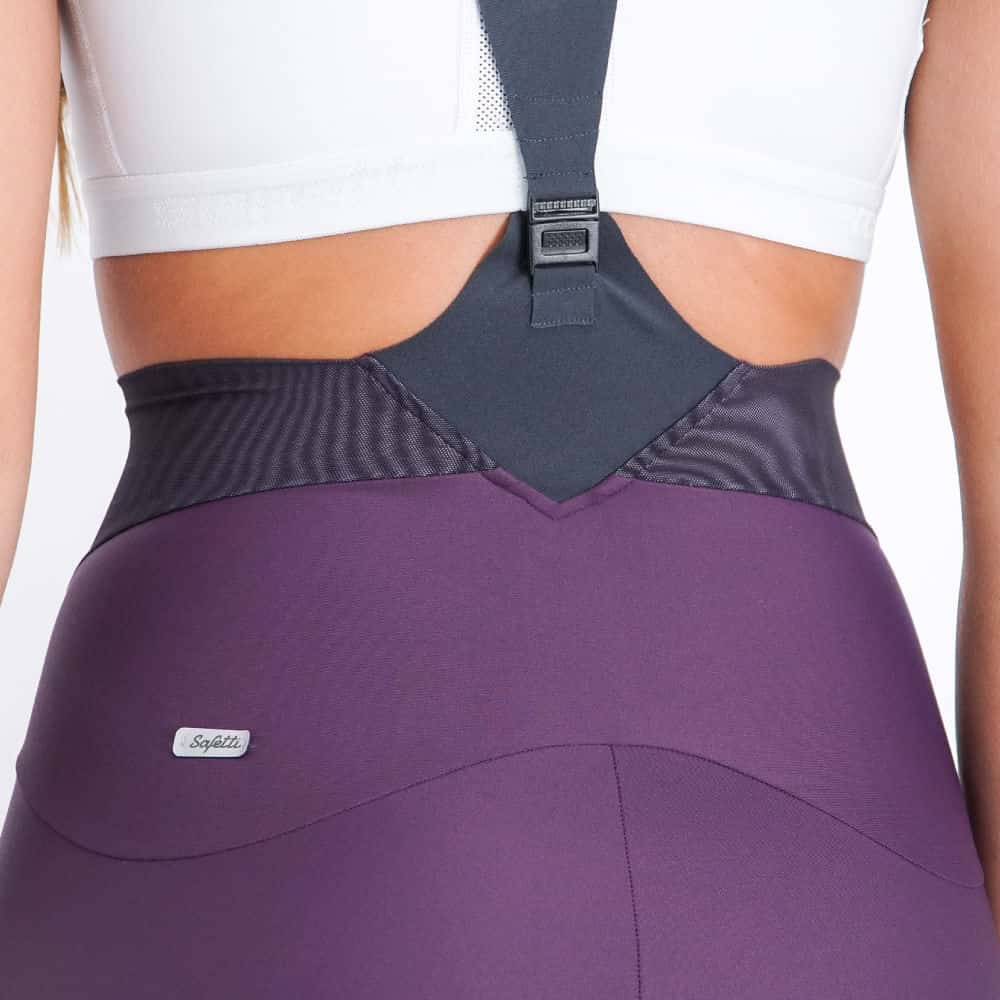 PANTALONETA CICLISMO TOSCANA 2.0 VINO PARA MUJER - miniatura 5