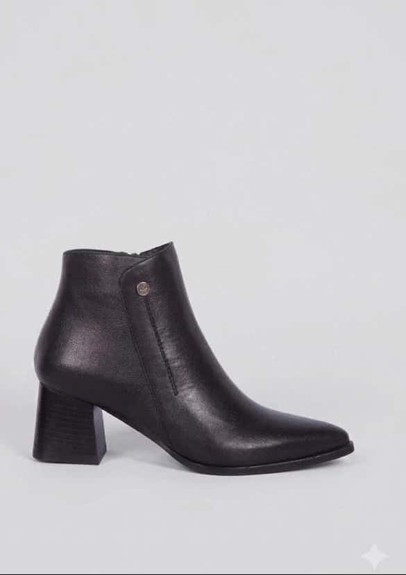 Botin Lihana Napa Negro - miniatura 1
