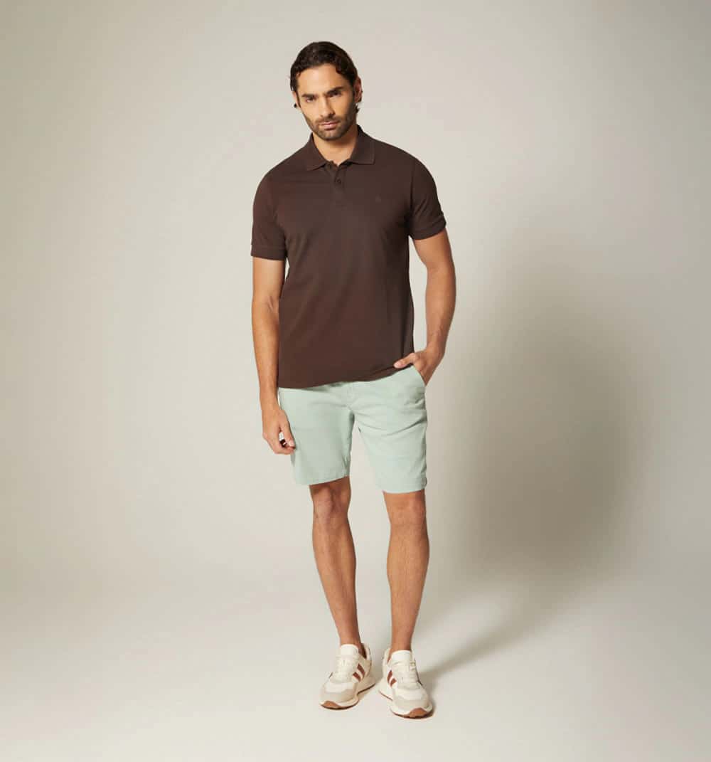 Polo básico para hombre