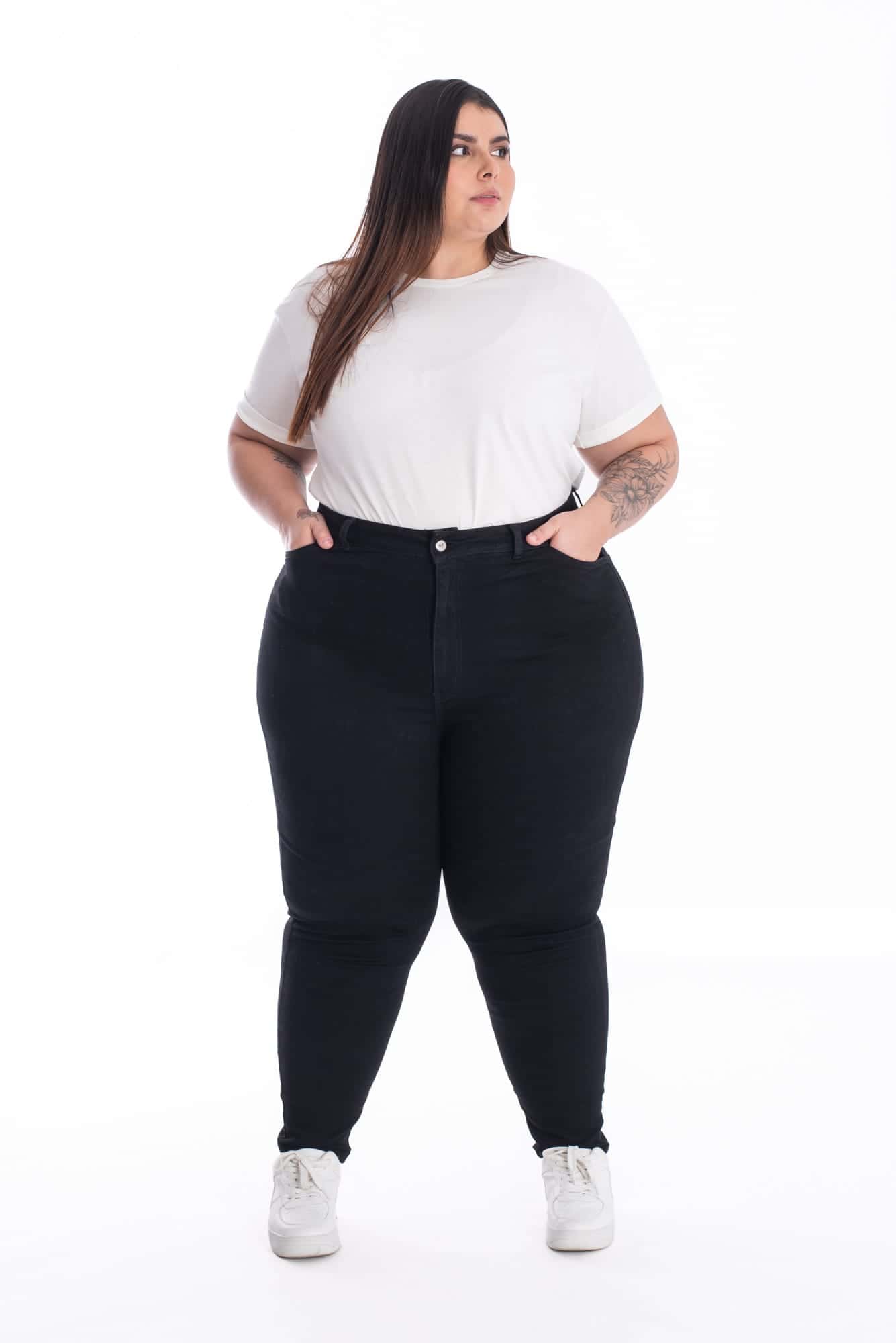 Jean Skinny Clásico Negro 347