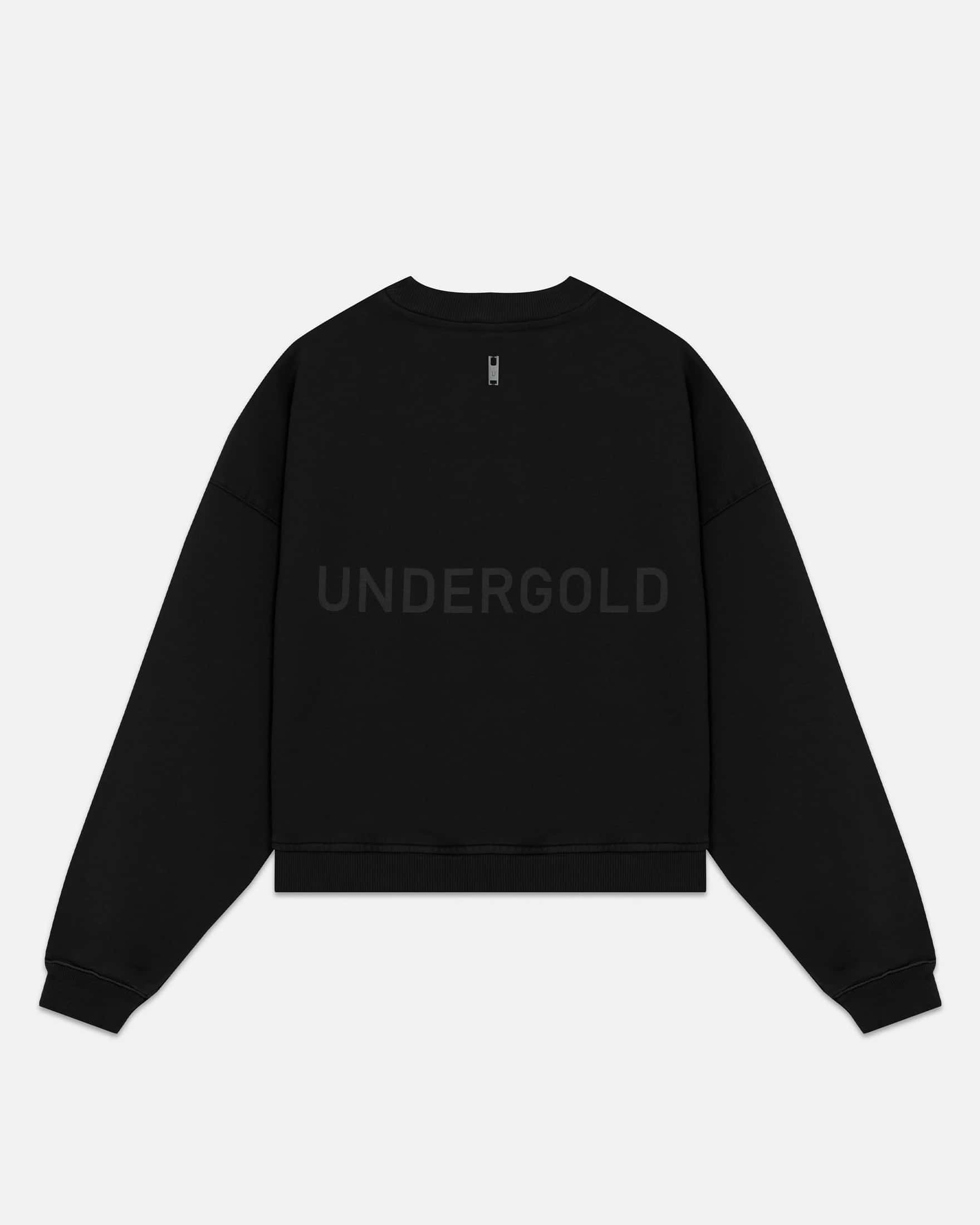 Line Basic Boxy Fit Crewneck Black
