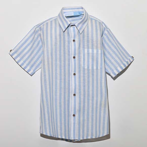 CAMISA MC RAYAS NINO