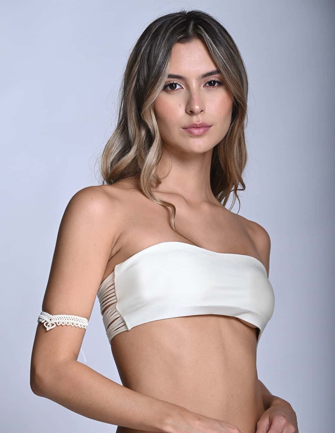Brazalete Reina De Verano Marfil