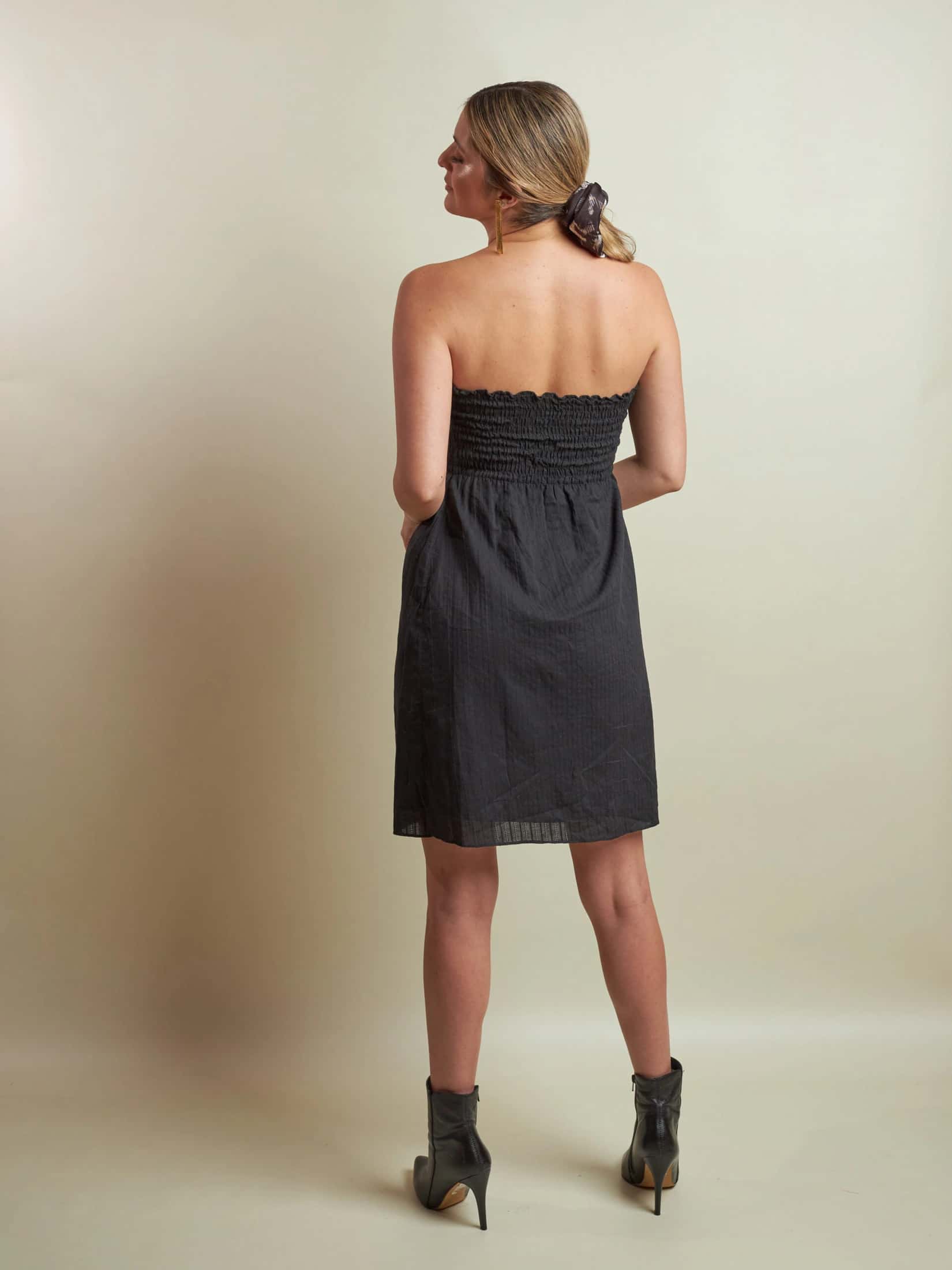 Vestido Florencia Negro - miniatura 3