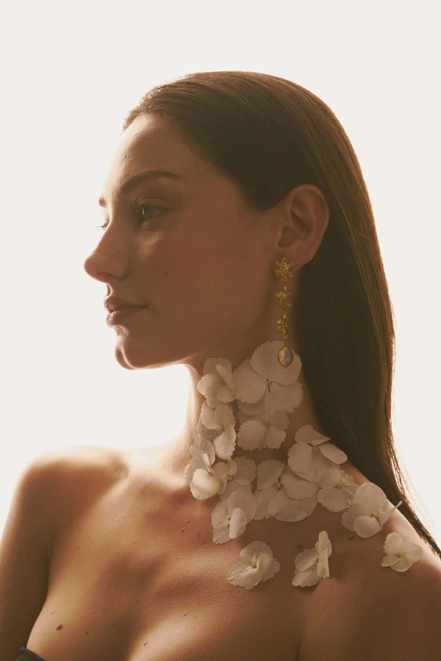 SIGMATOXTALIS X3 AND PEARL EARRINGS