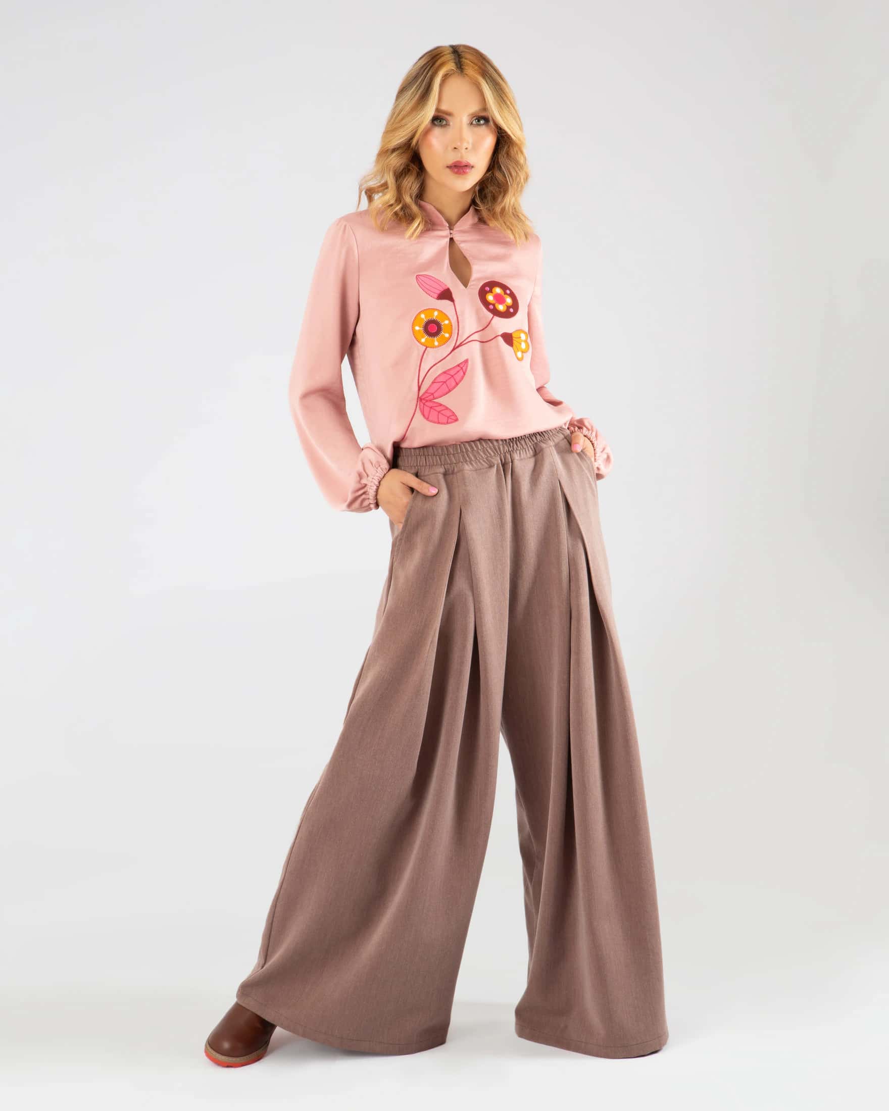 Pantalón Certeza Vino