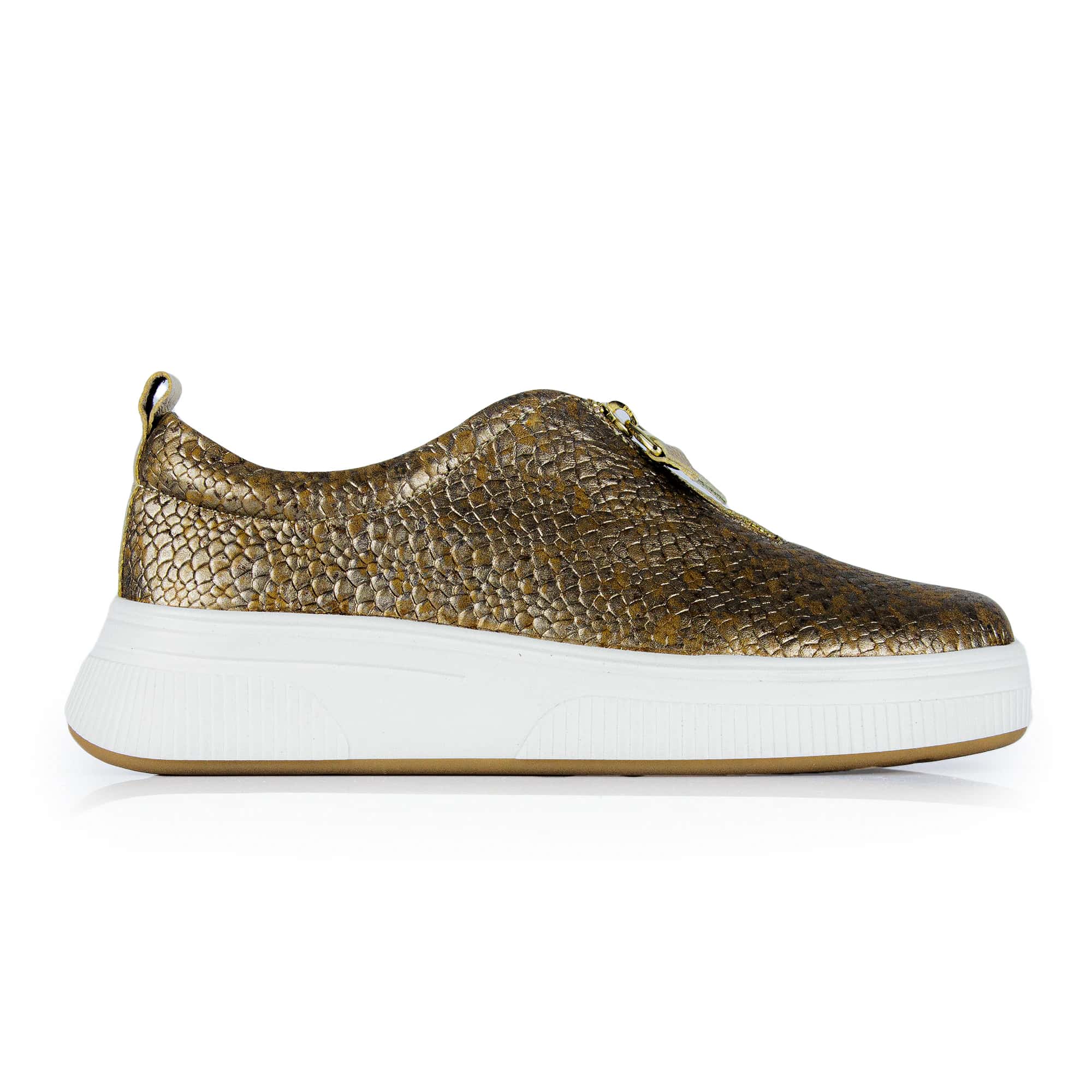"ISSA" TENIS en CUERO