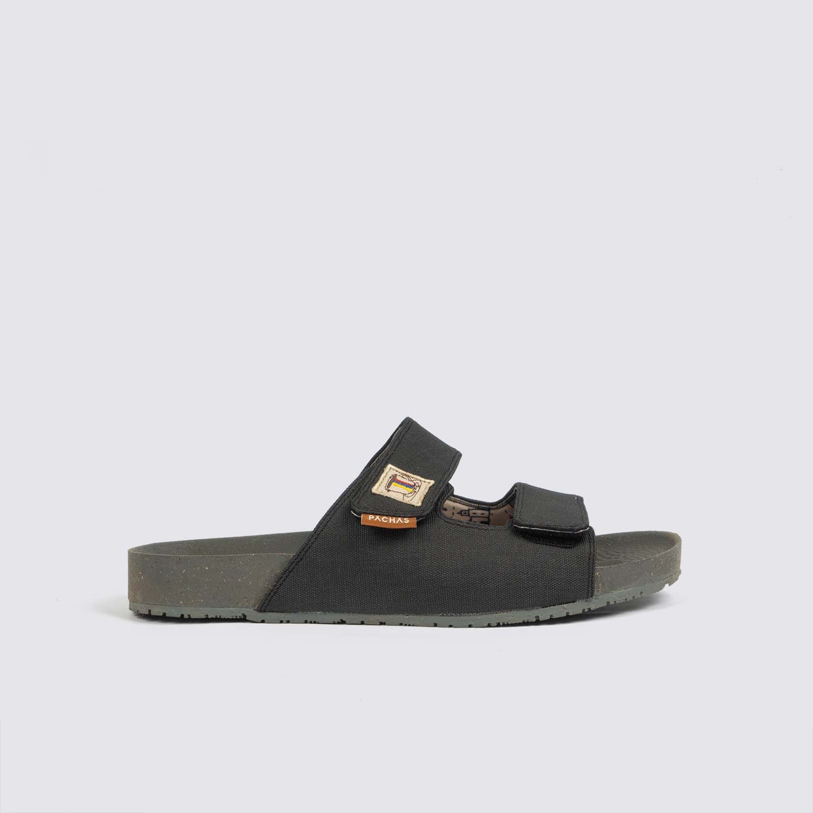 Sandalias dos correas "Bitacora" Azabache
