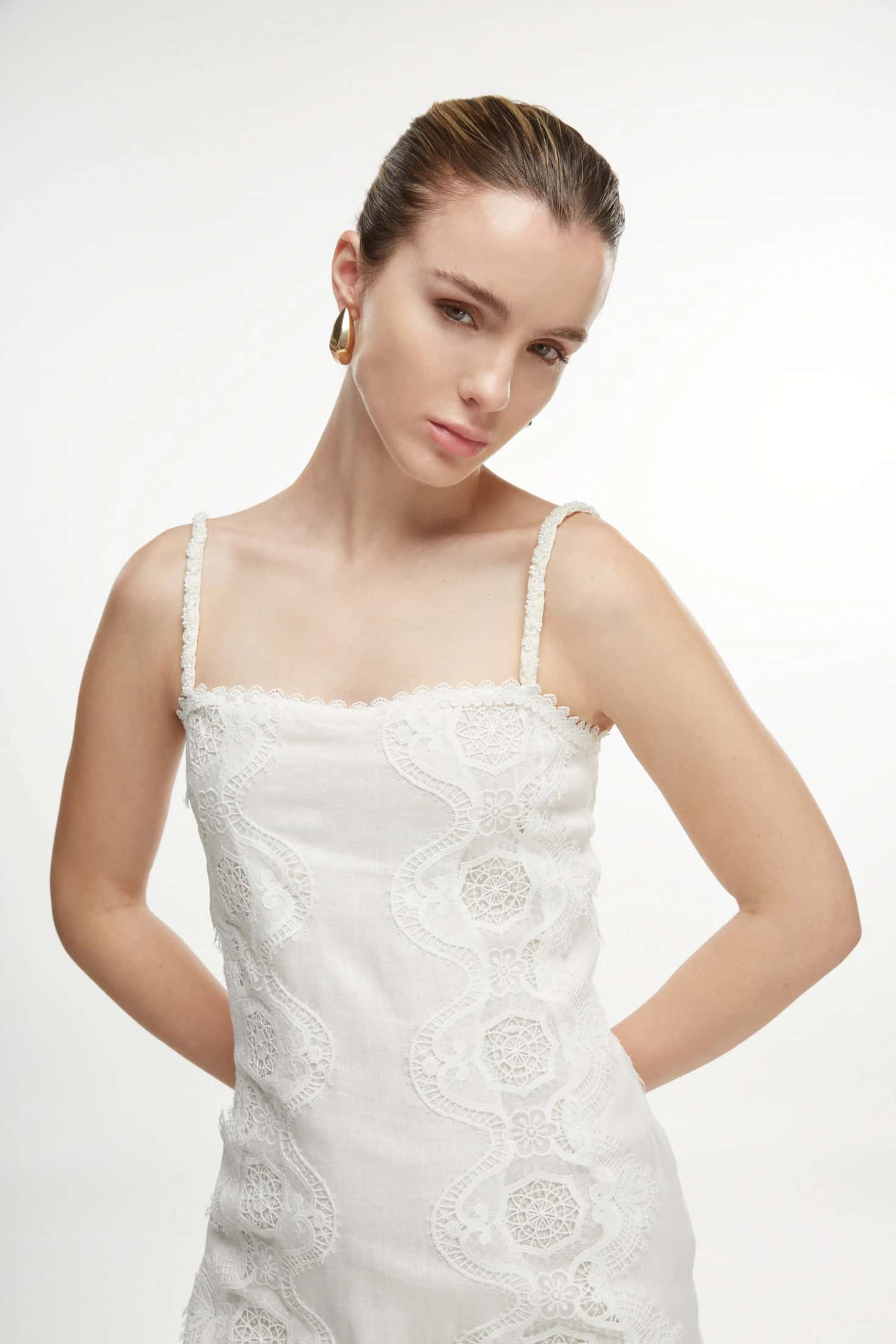 ROCIO MAXI DRESS WHITE
