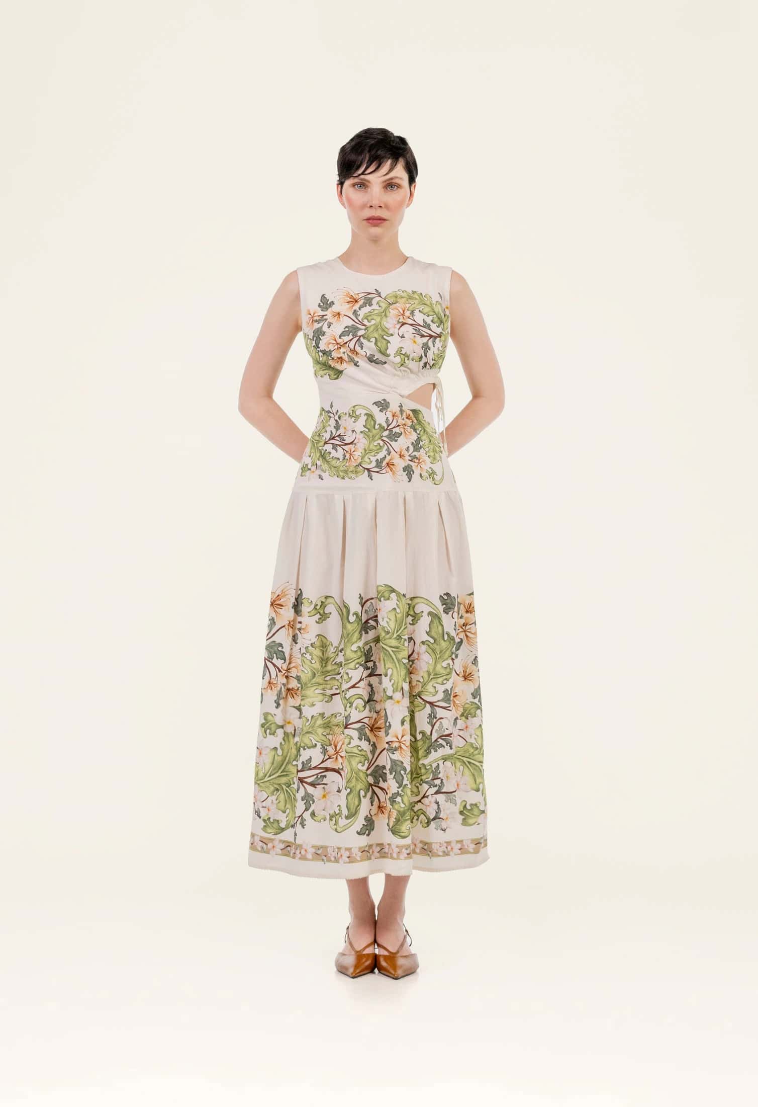 Otoño Anhelo Midi Dress