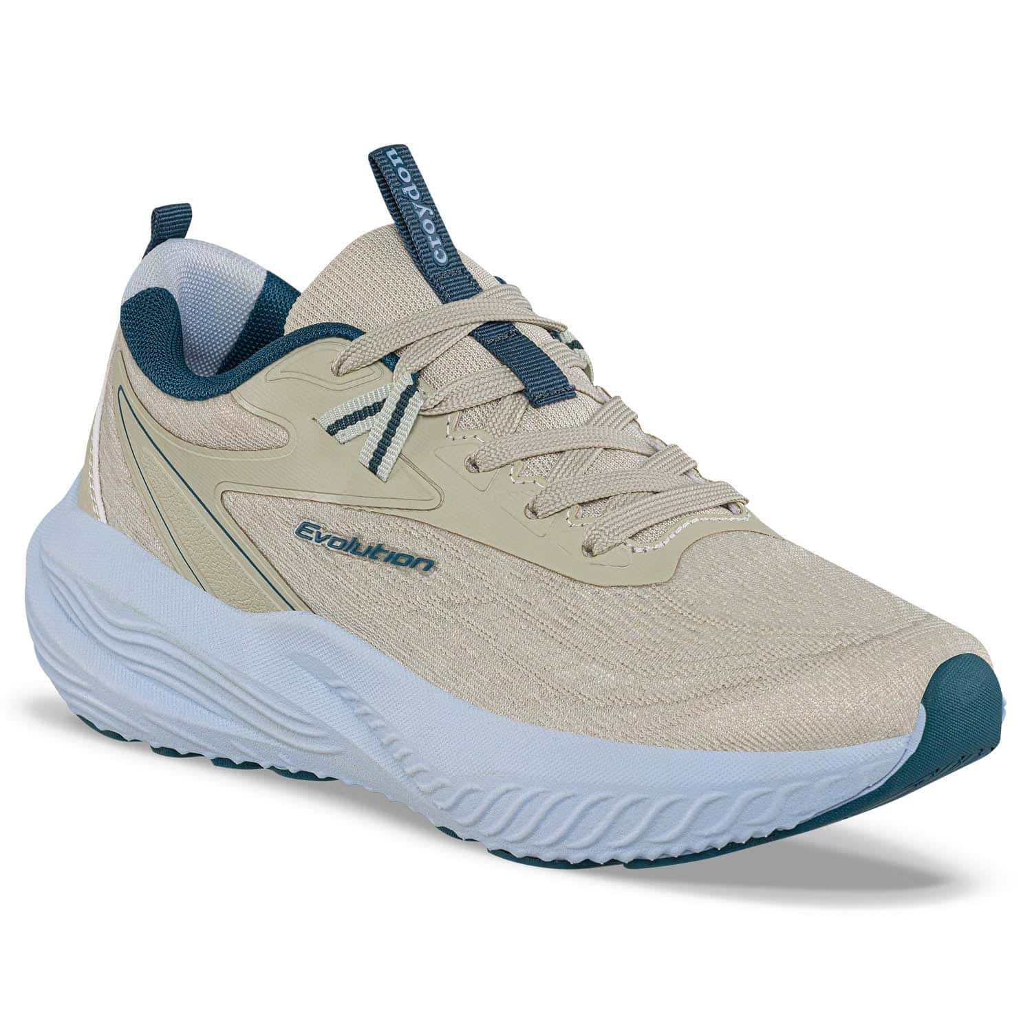 Tenis Running Vacod Beige Croydon para Mujer