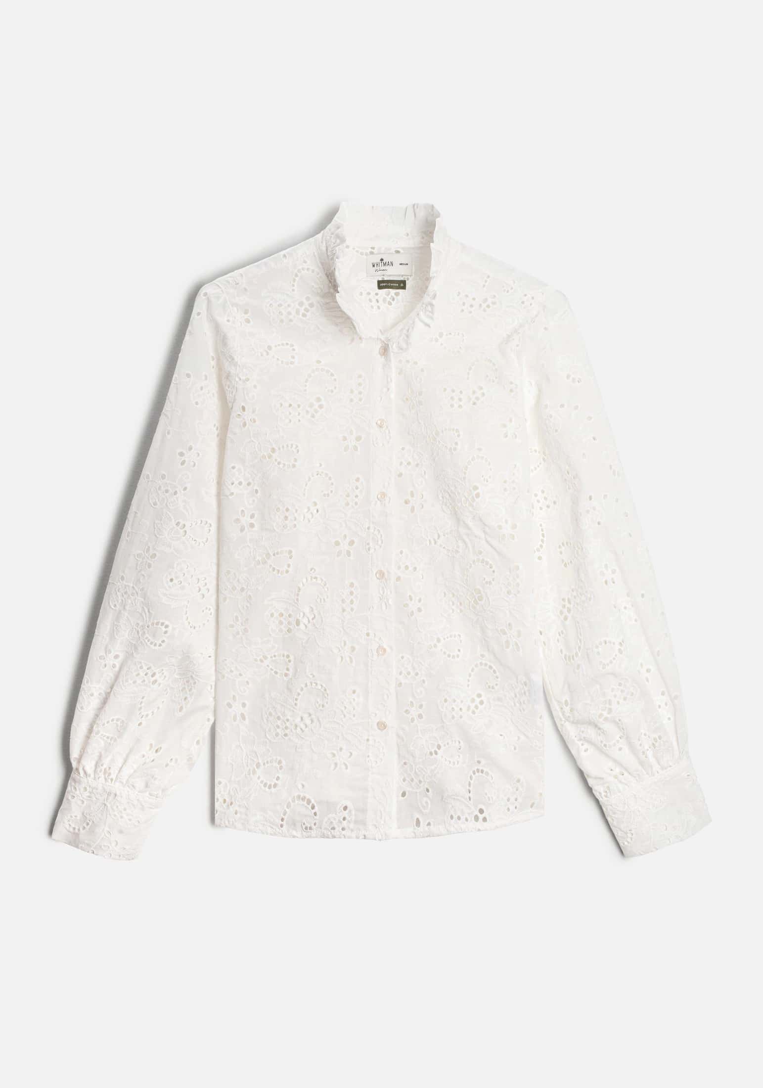 Blusa M Emily Ojalillo Blanco V1