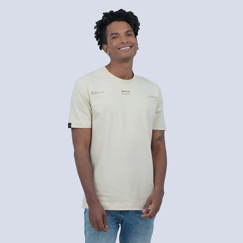 Camiseta Beige