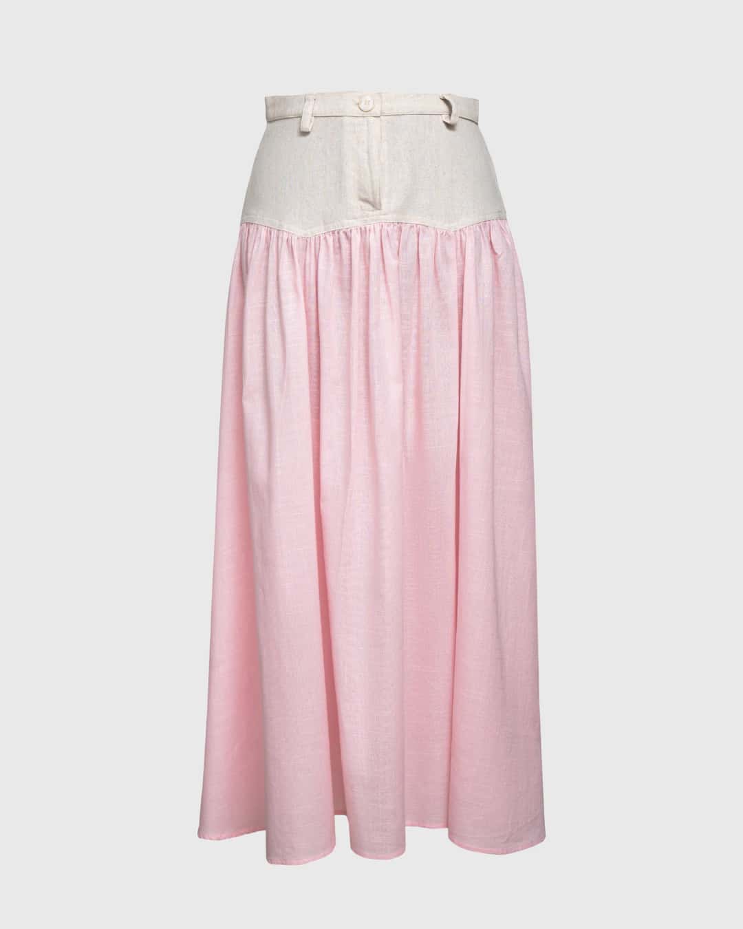 SAND STRIPE SKIRT (ROSA)