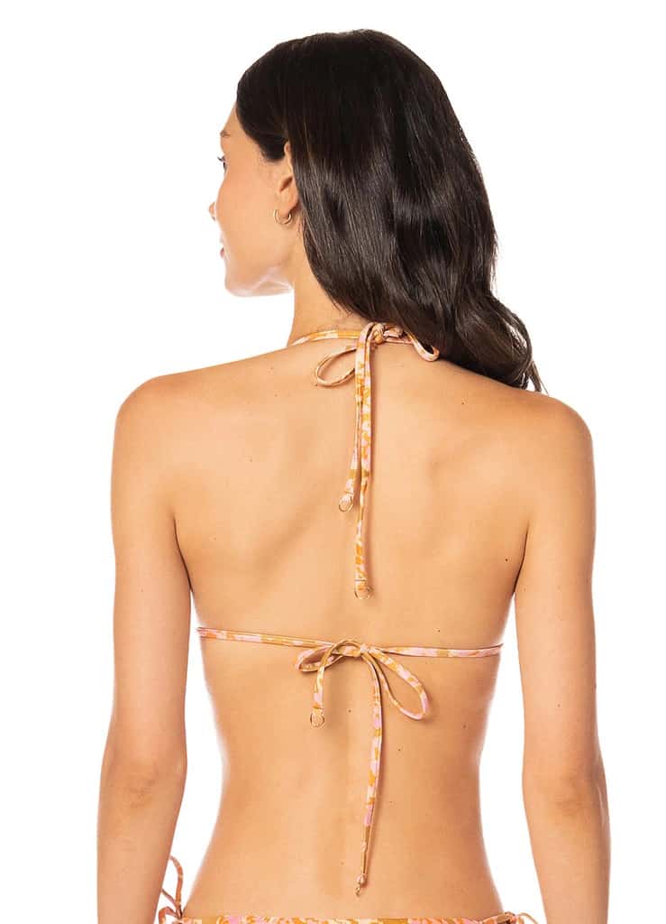 Maaji Cheetah Sun Balmy Sliding Triangle Bikini Top - miniatura 3