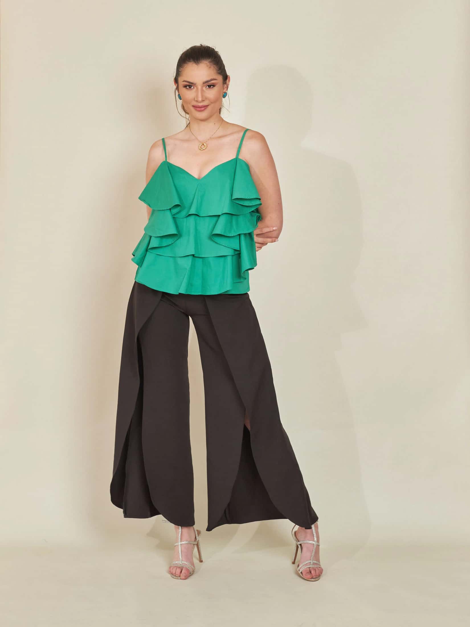 Blusa Salonica Verde - miniatura 2