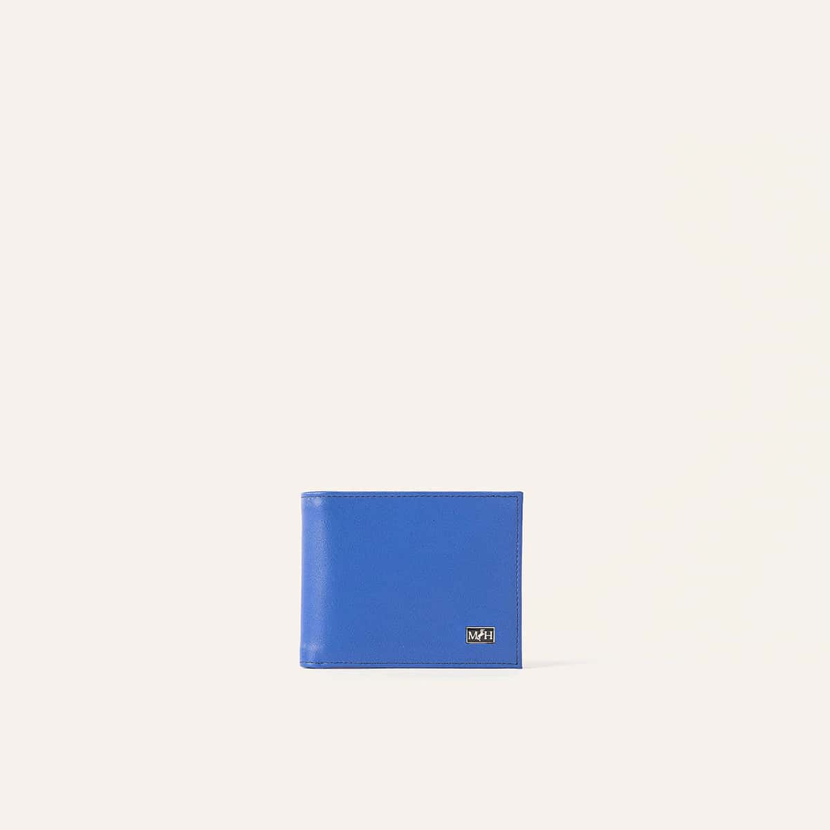 Billetera Extraplana Con Inserto Azul Esencial