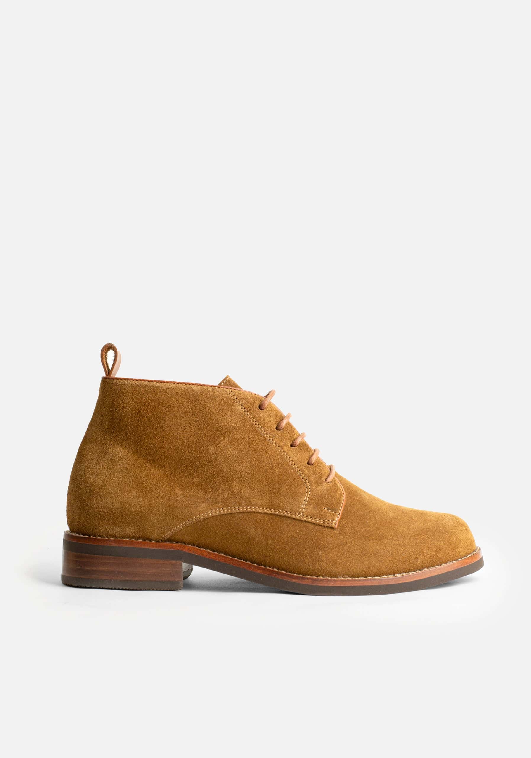 Botas Ferrara Gamuza Café
