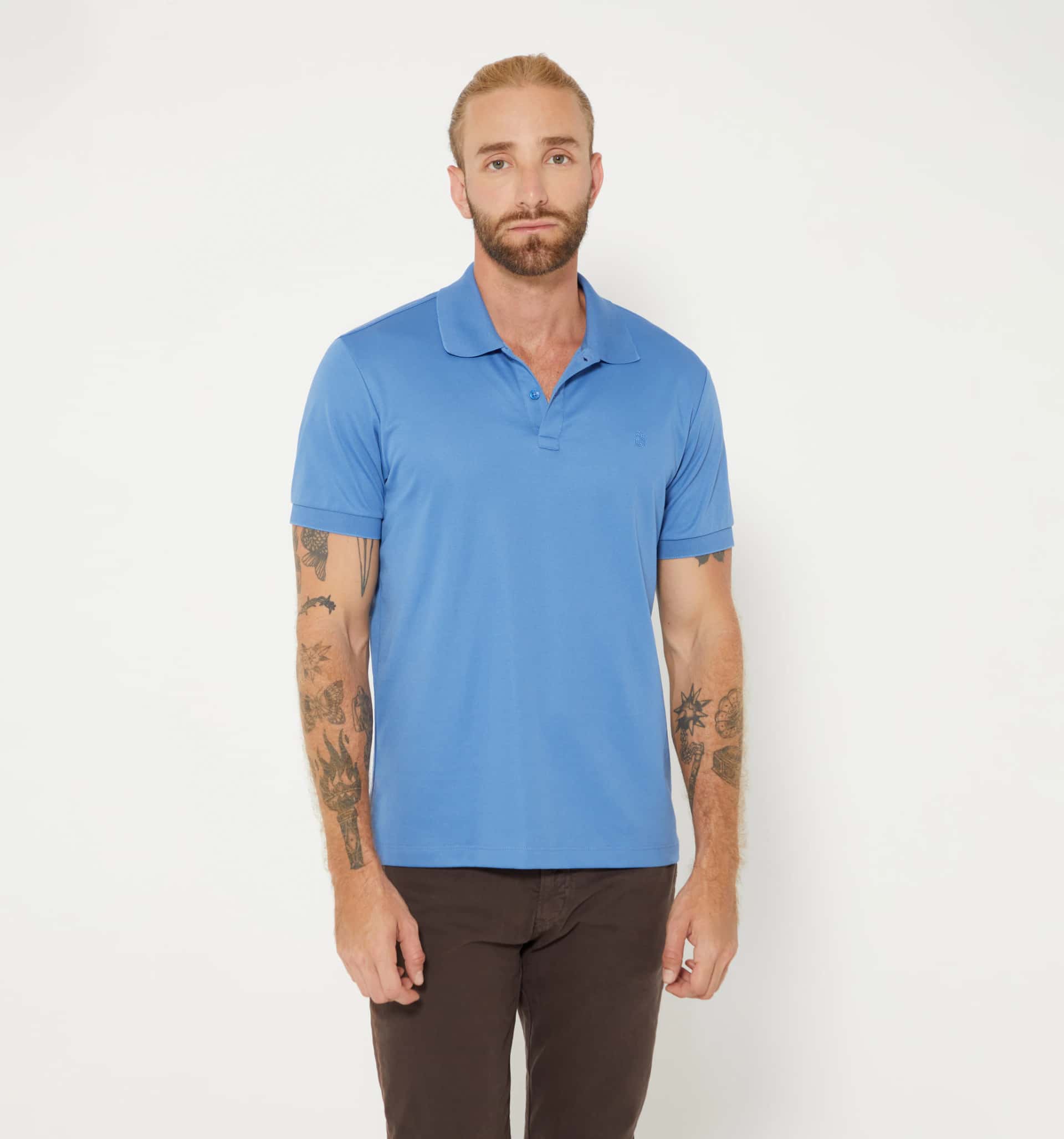 Polo para hombre en micropima