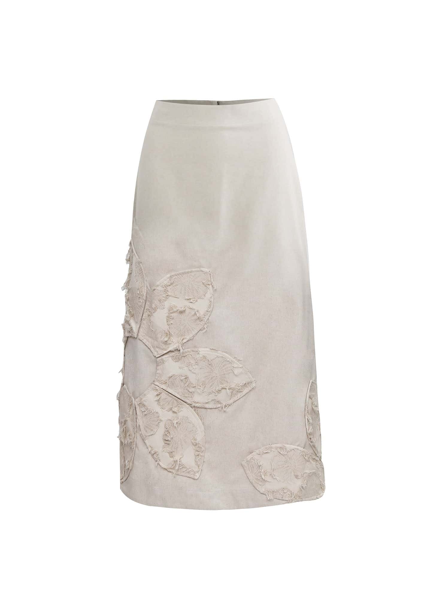 Falda Fringed Sand