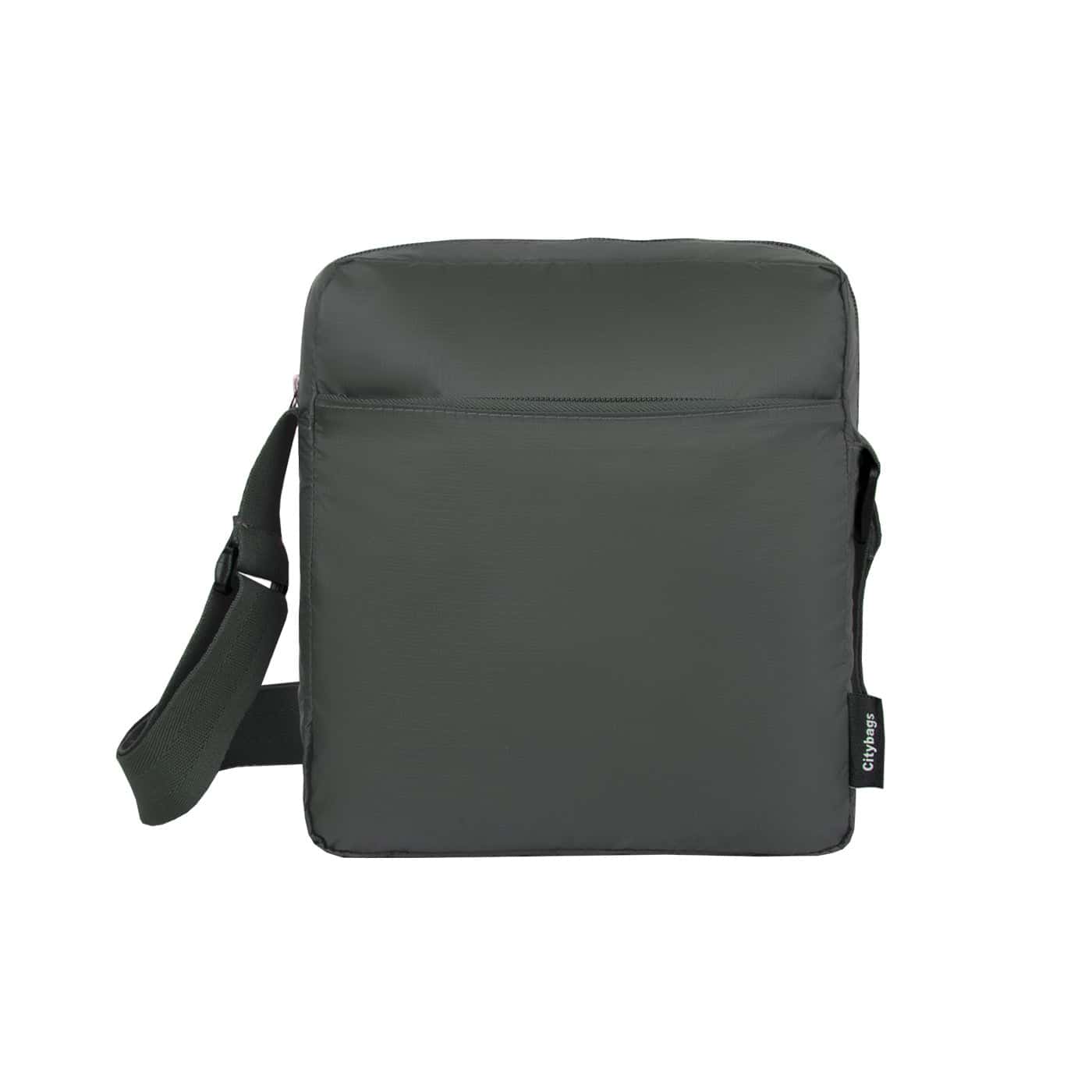 Bolso Manos Libres Viajero Citybags Light Gris