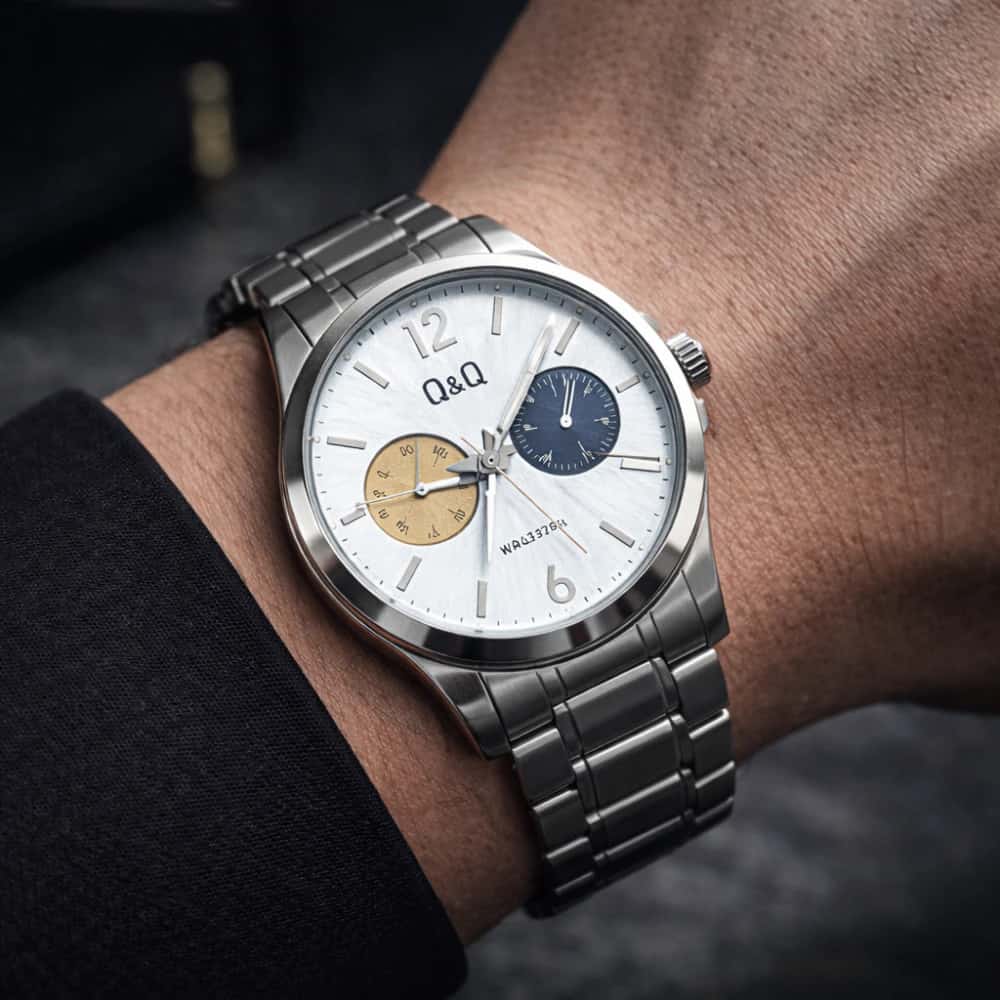 Reloj Q&Q Plateado Elegance