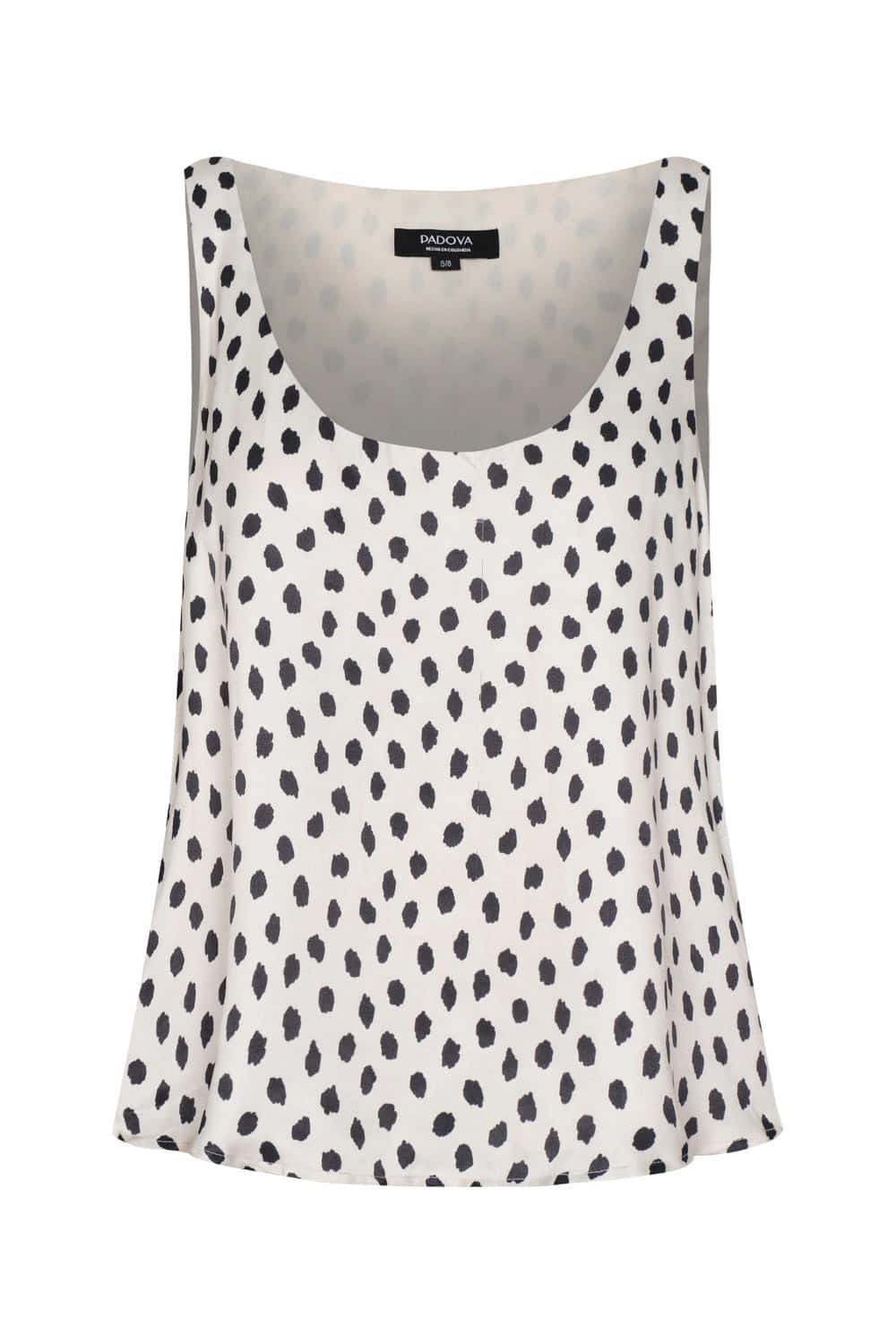 Blusa corsega ivory negro - miniatura 2