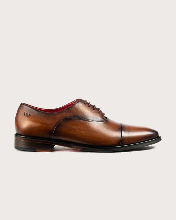 Oxford Armand Caramelo Suela Clásica