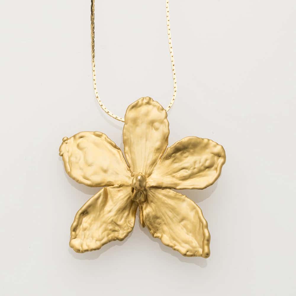 Mini Vanda Orchid Necklace