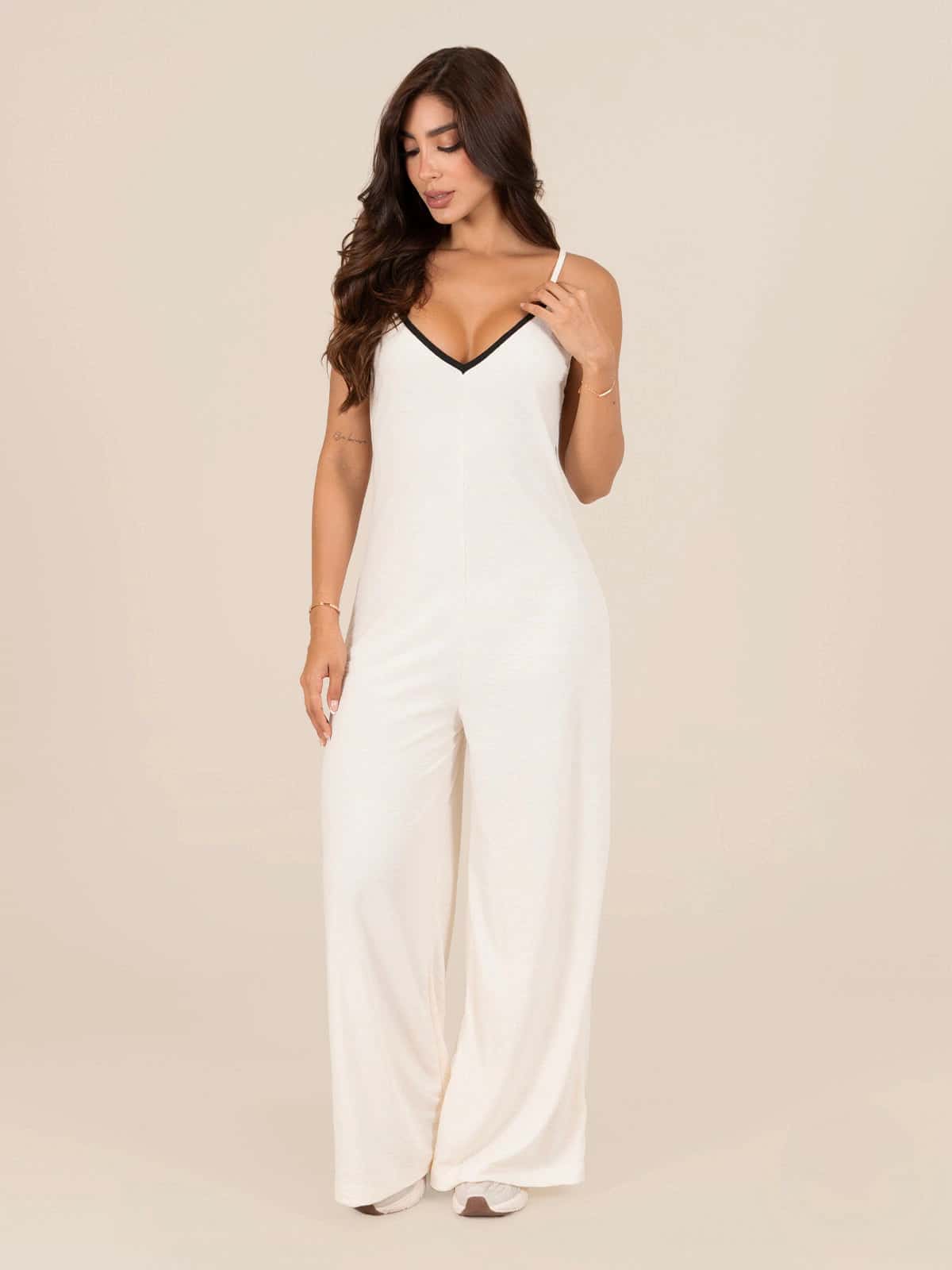 Enterizo cibra iza crema
