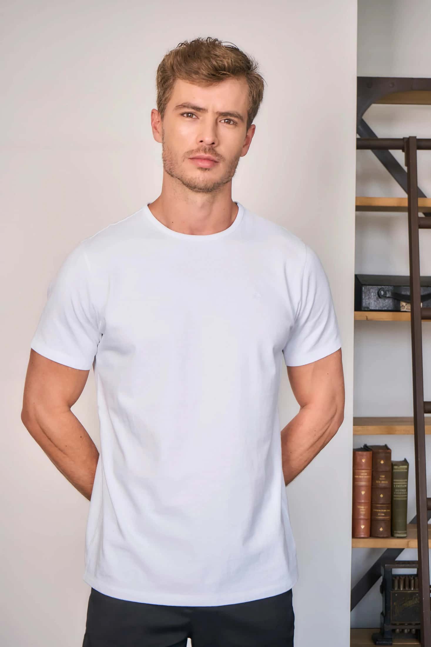 Camiseta Hombre Modern Professional Blanco