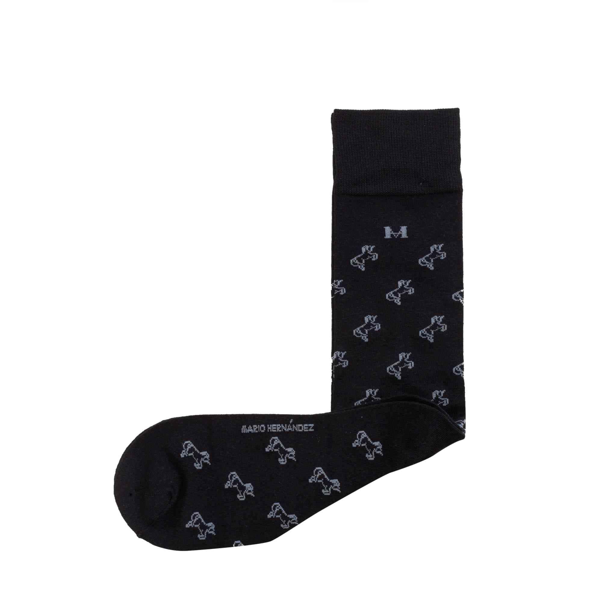 Medias Unicornio Negro MH Socks