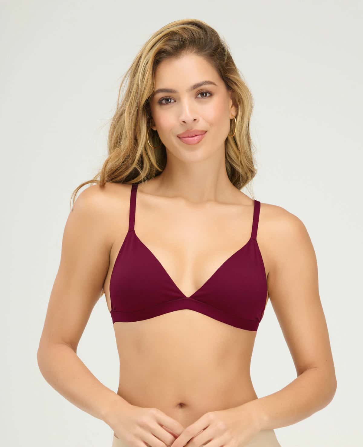 Brasier Triangular | Escote Profundo | Copas Suaves