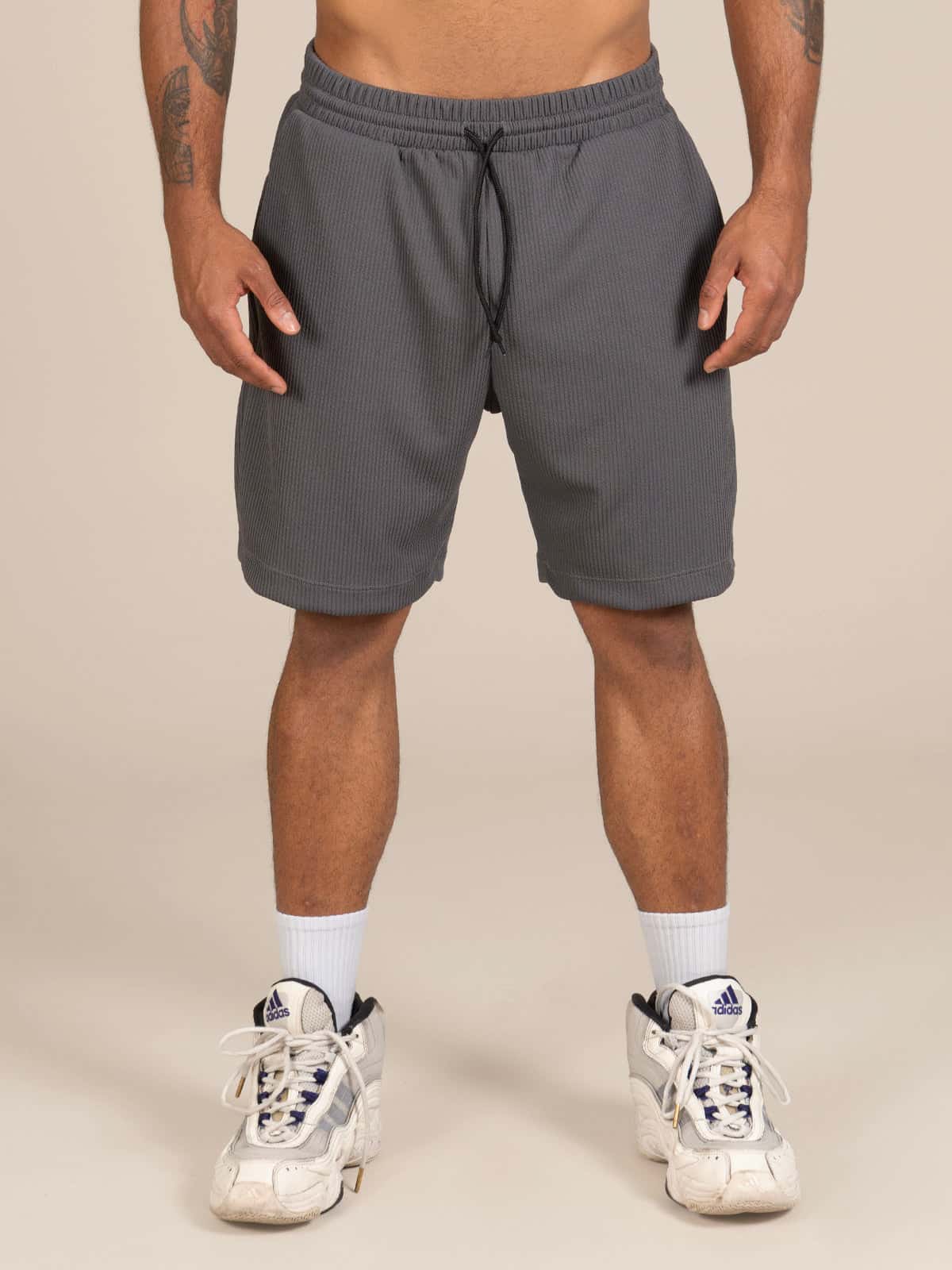 pantaloneta moenia Atenas gris oscuro