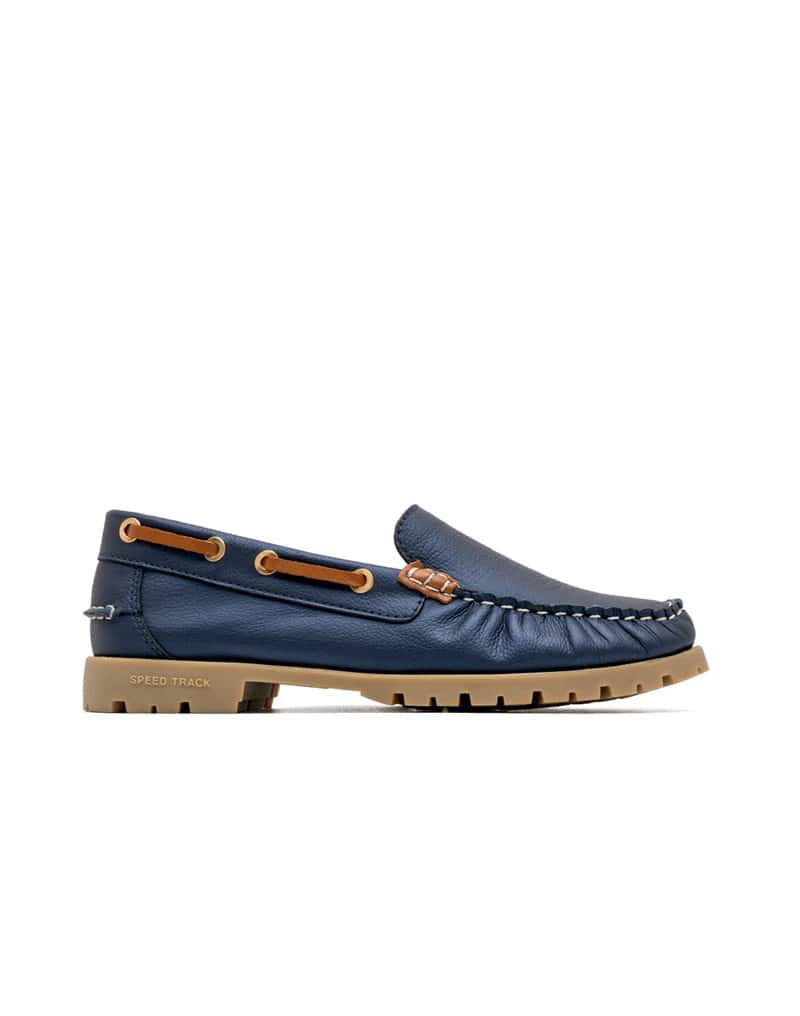 Mocasín casual y versátil de cuero  REF BOSE01