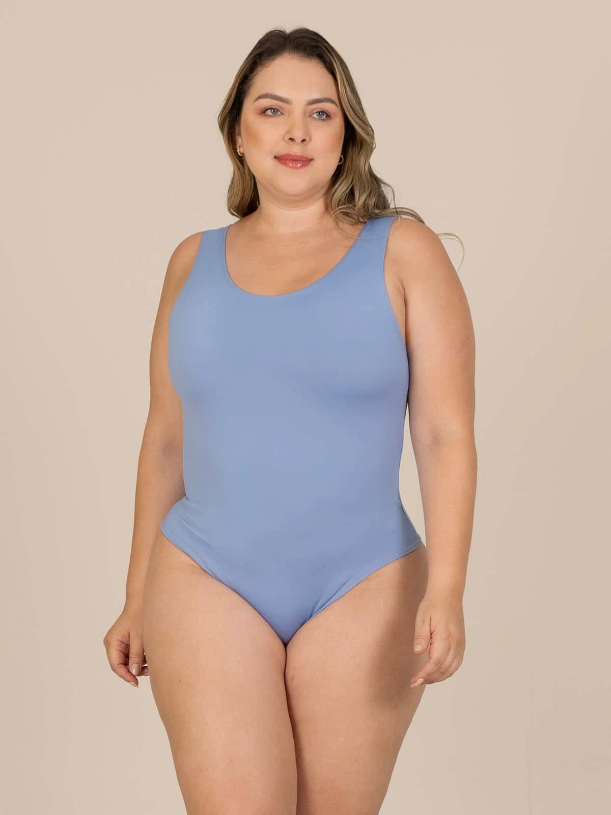 Body dama hortensia talla plus