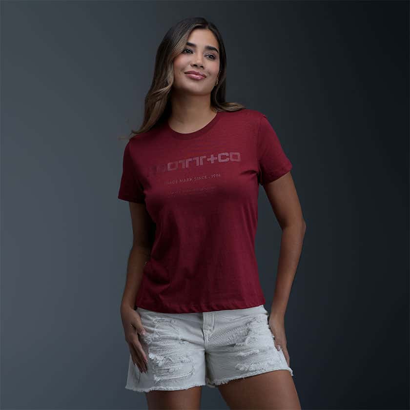 Camiseta Roja Mujer